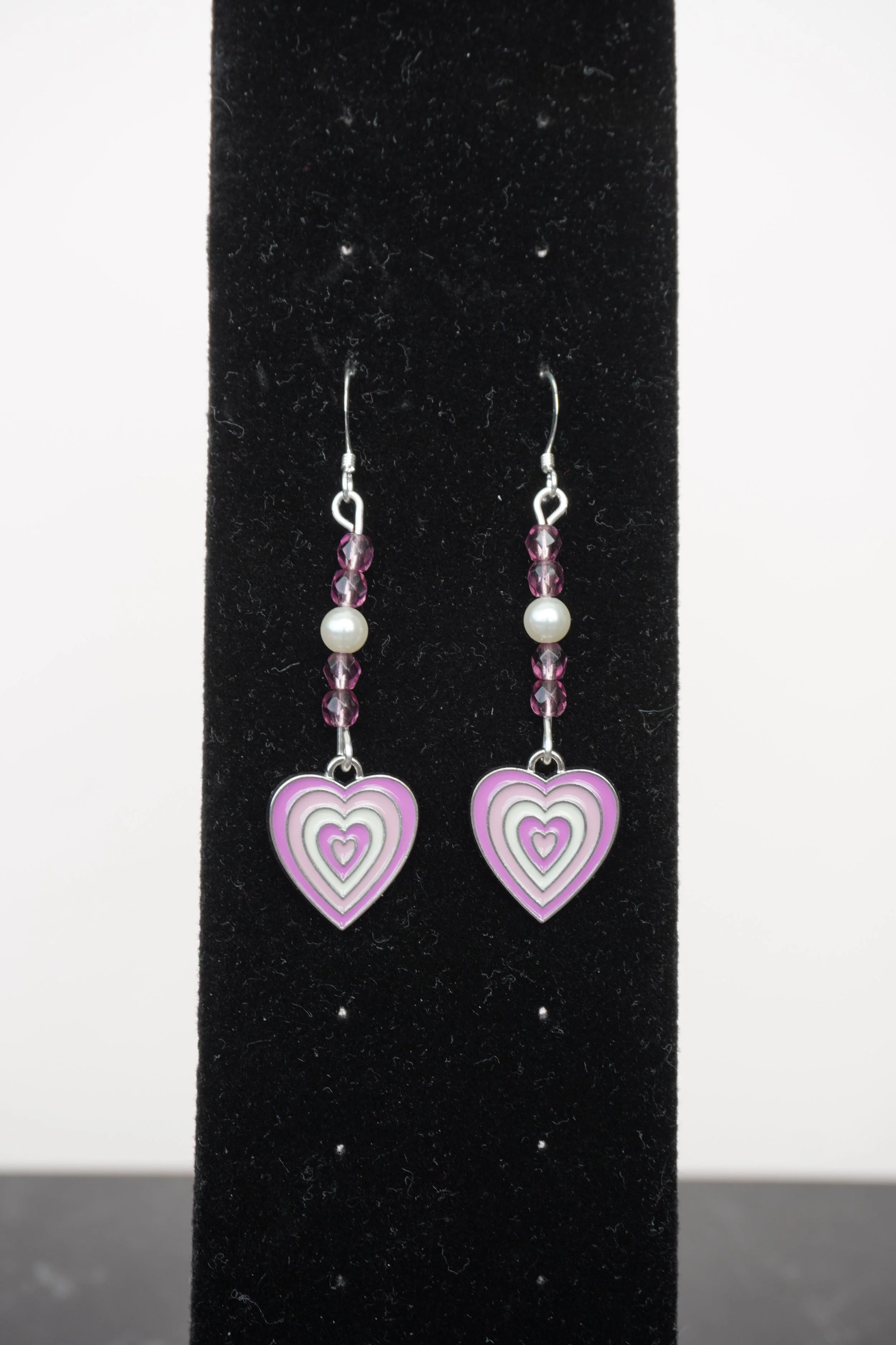 VIOLET LOVE EARRINGS