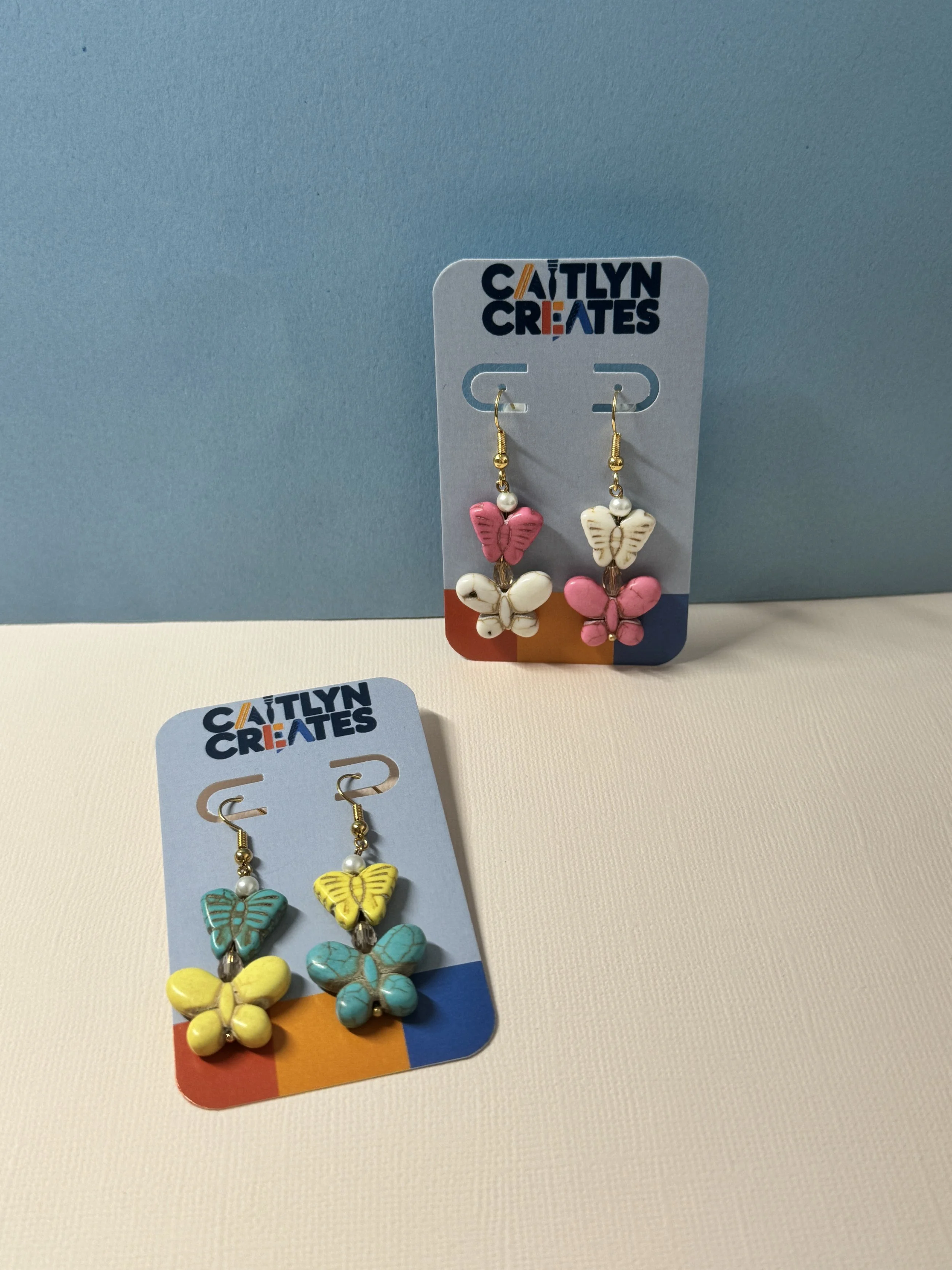 BUTTERFLY GARDEN EARRINGS