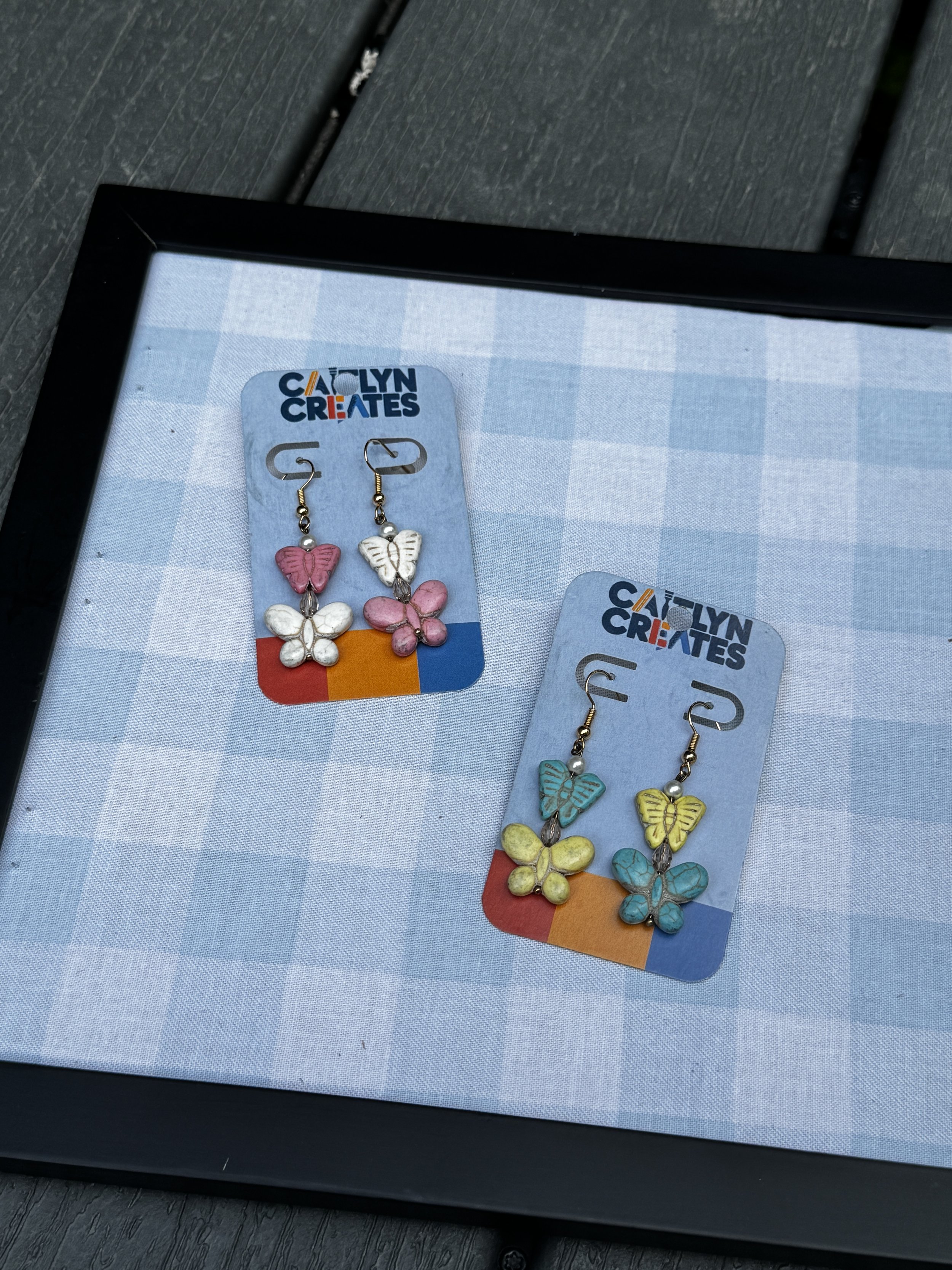 BUTTERFLY GARDEN EARRINGS