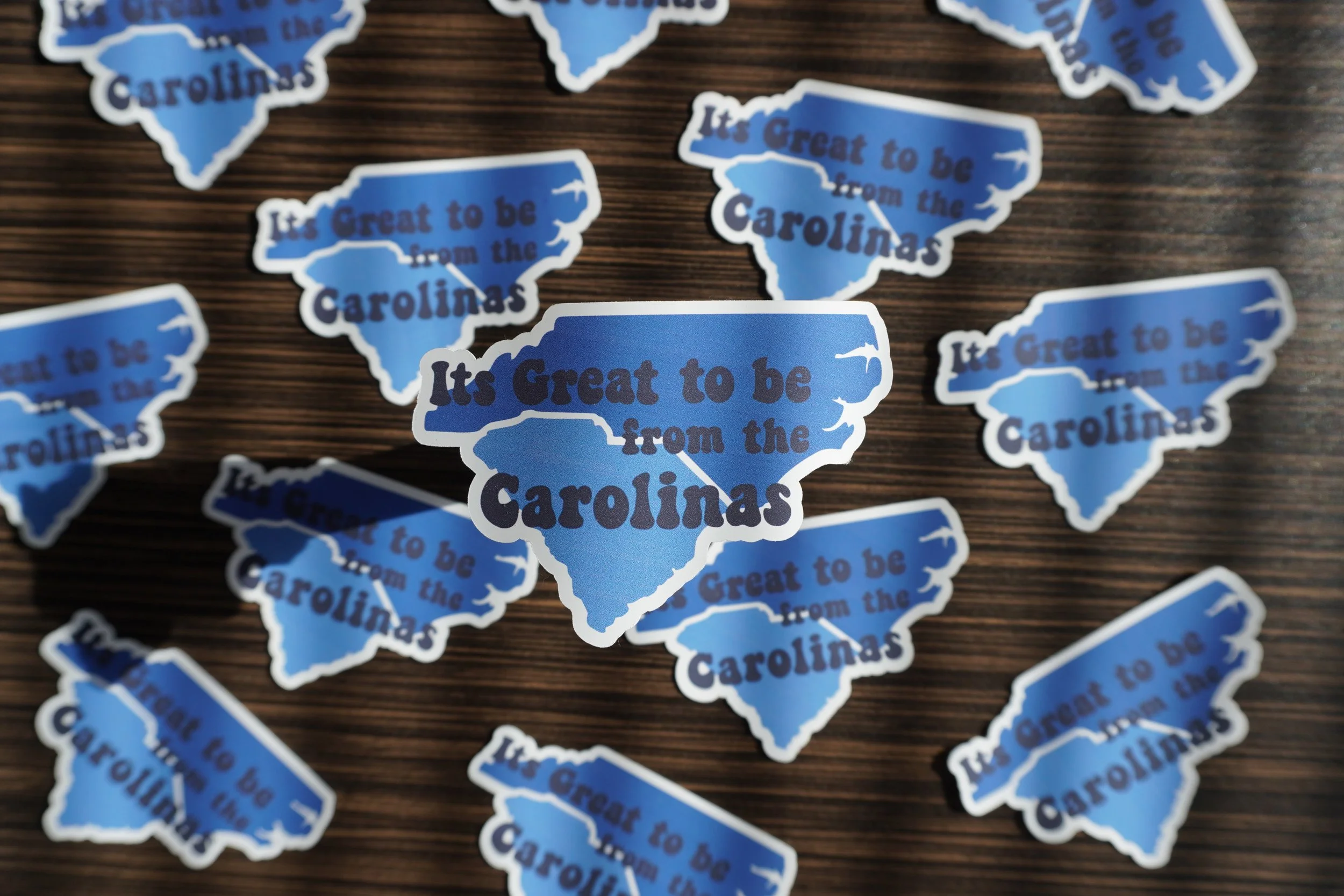 STATE PRIDE WATERPROOF DIE-CUT STICKERS