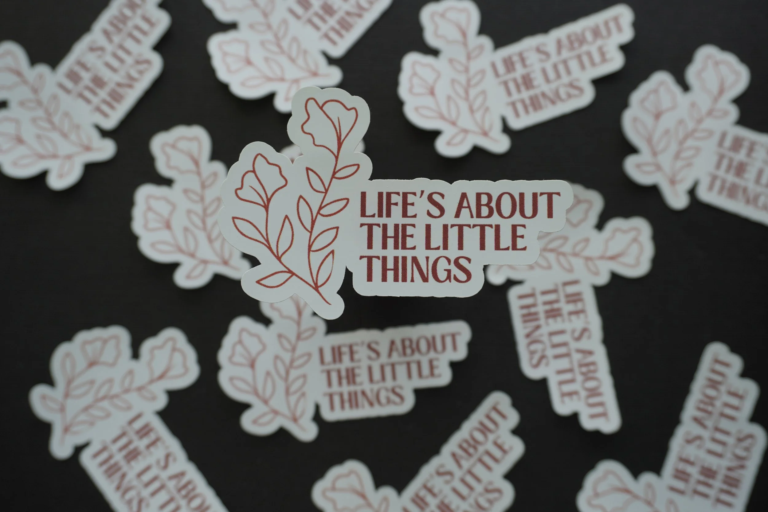 The Little Things Sticker.JPG