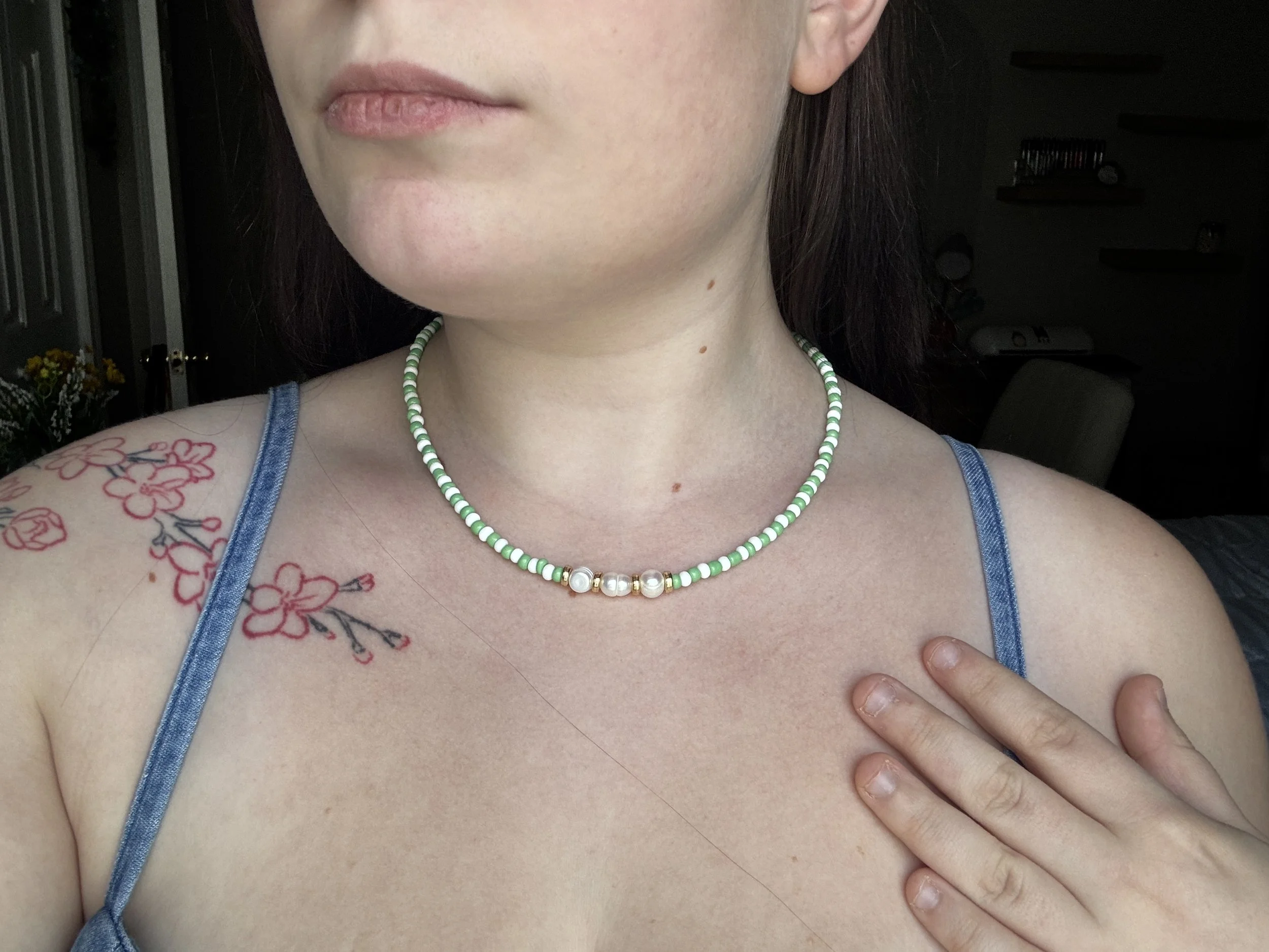 POWERPUFF PEARL NECKLACES