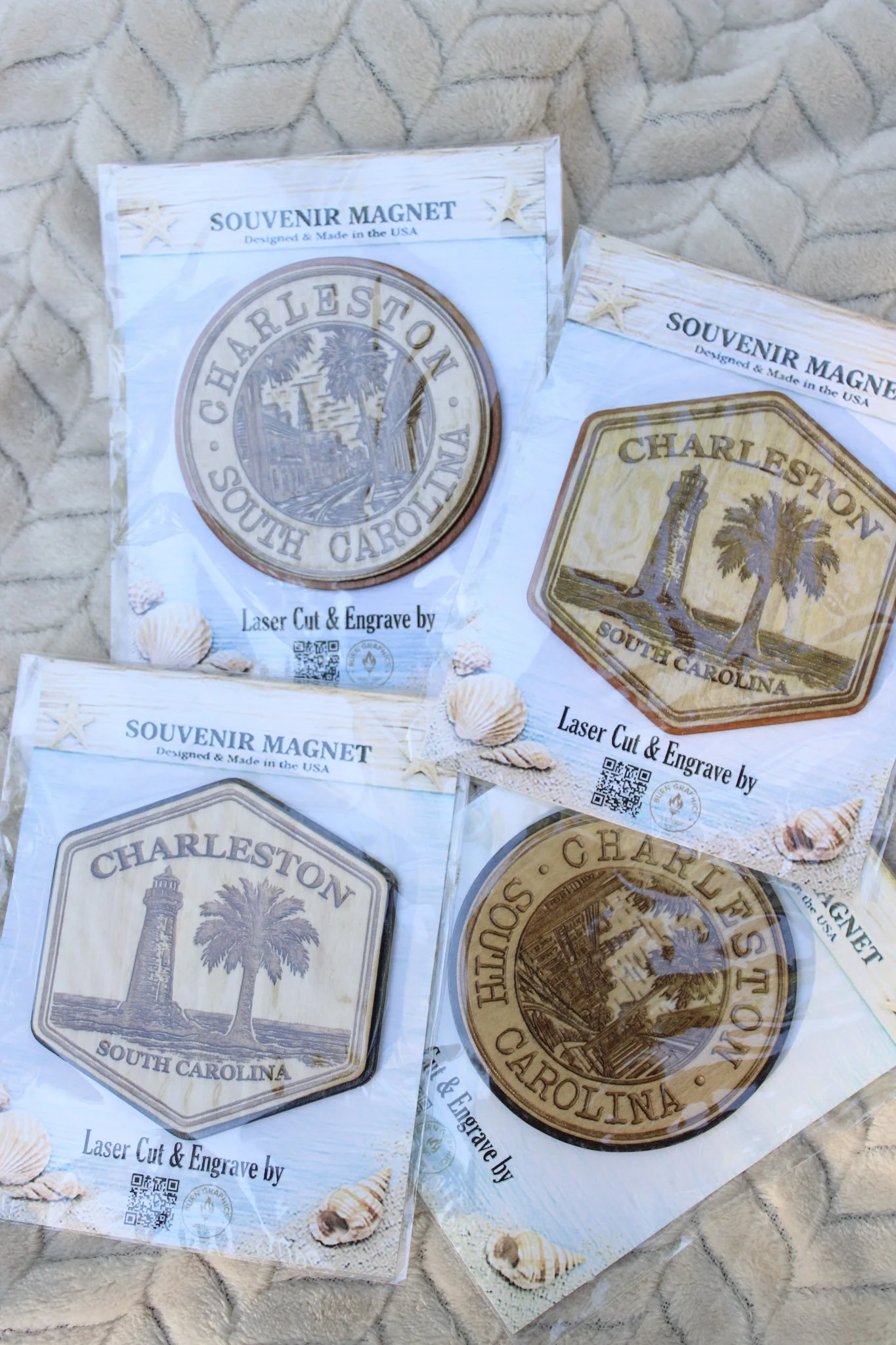 CHARLESTON SOUVENIR MAGNETS