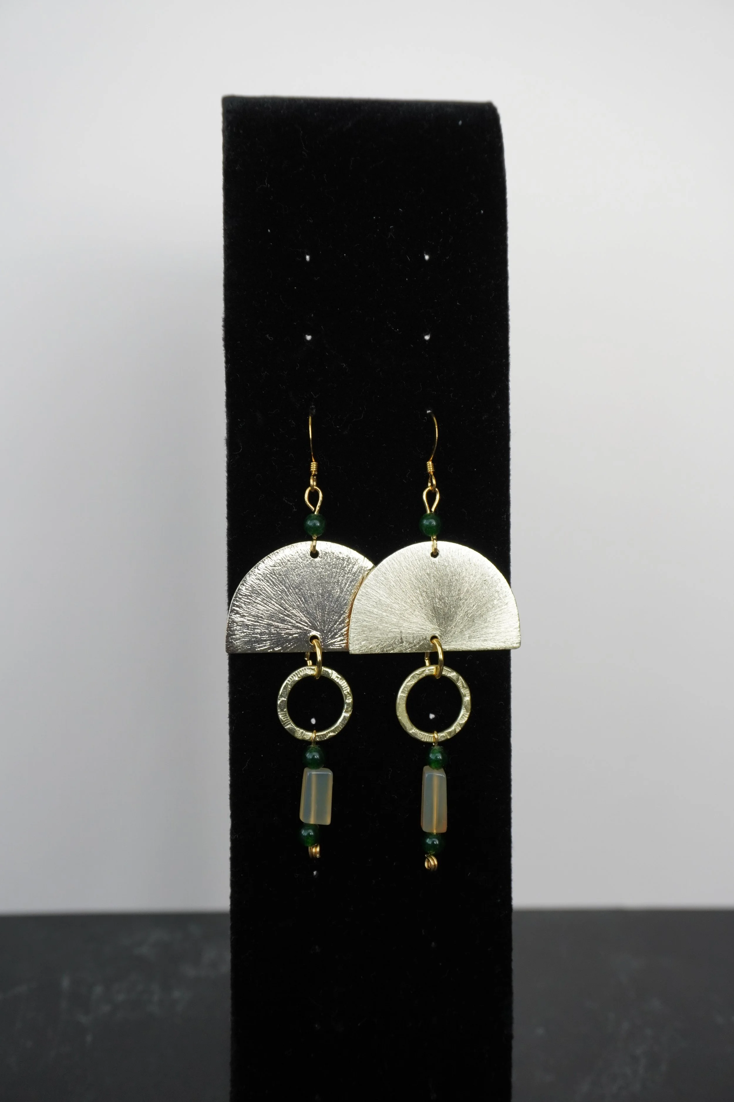 JEWELED PHARAOH EARRINGS