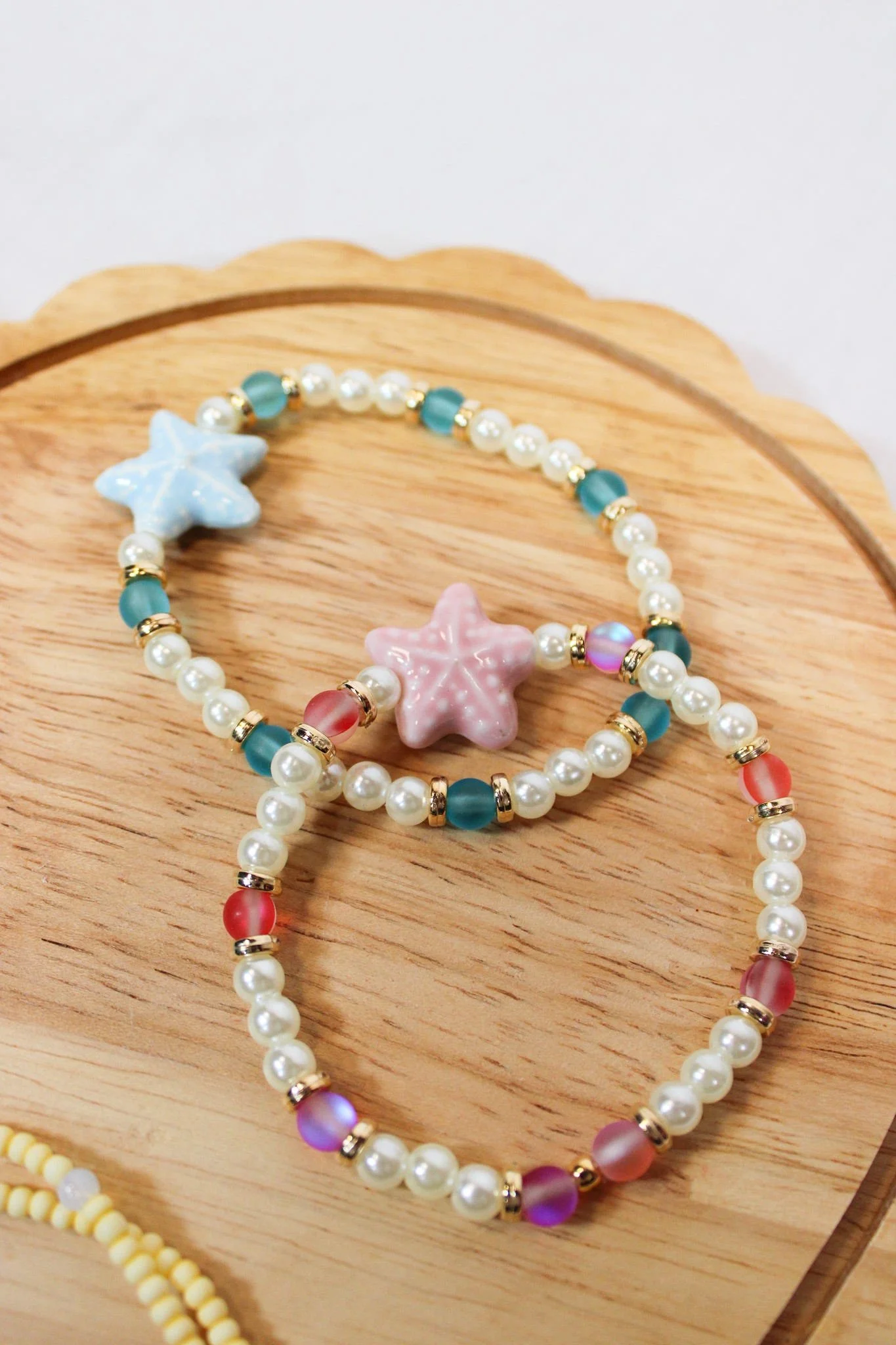 JUMBO STARFISH PEARL BRACELETS