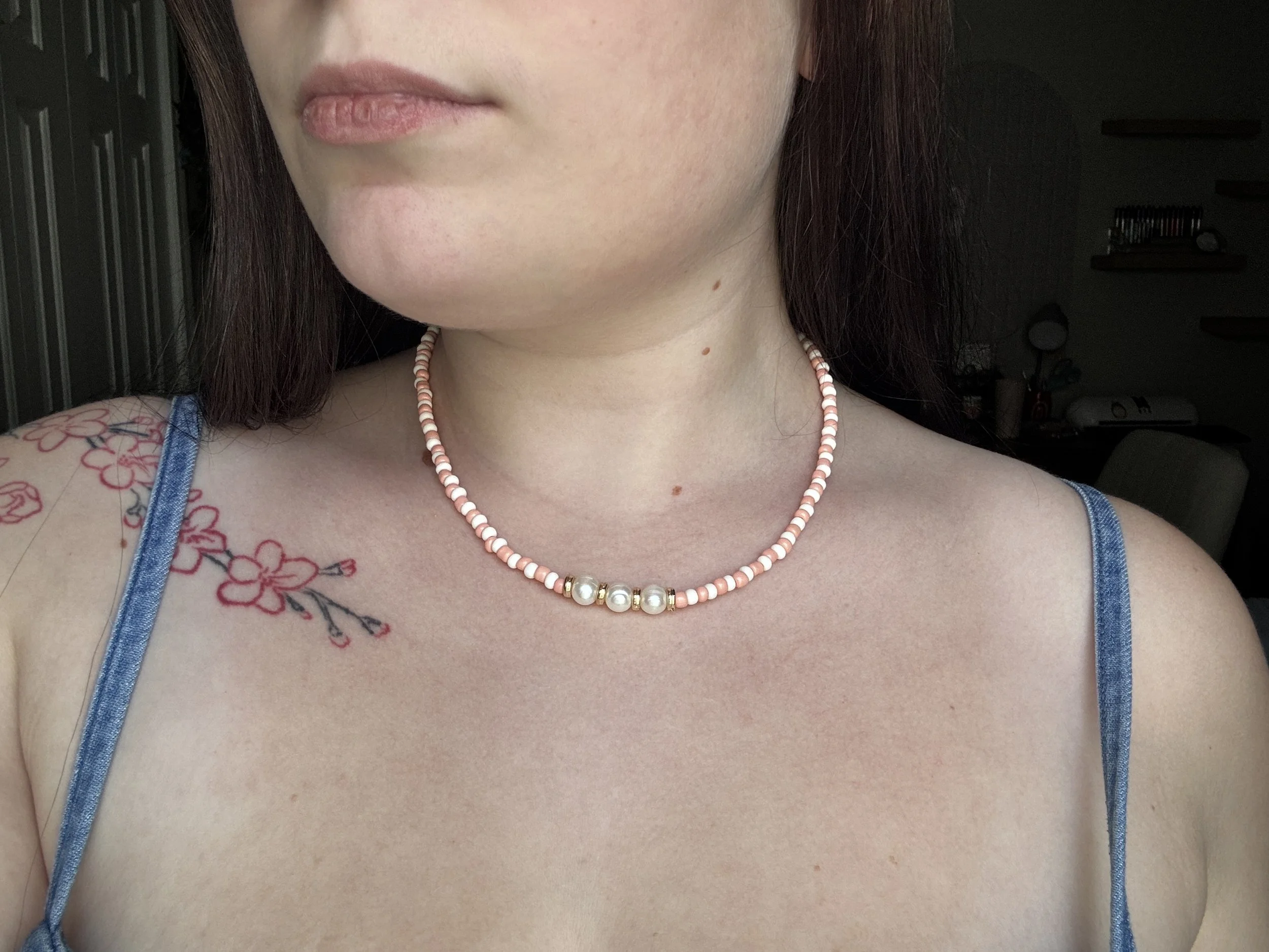 POWERPUFF PEARL NECKLACES
