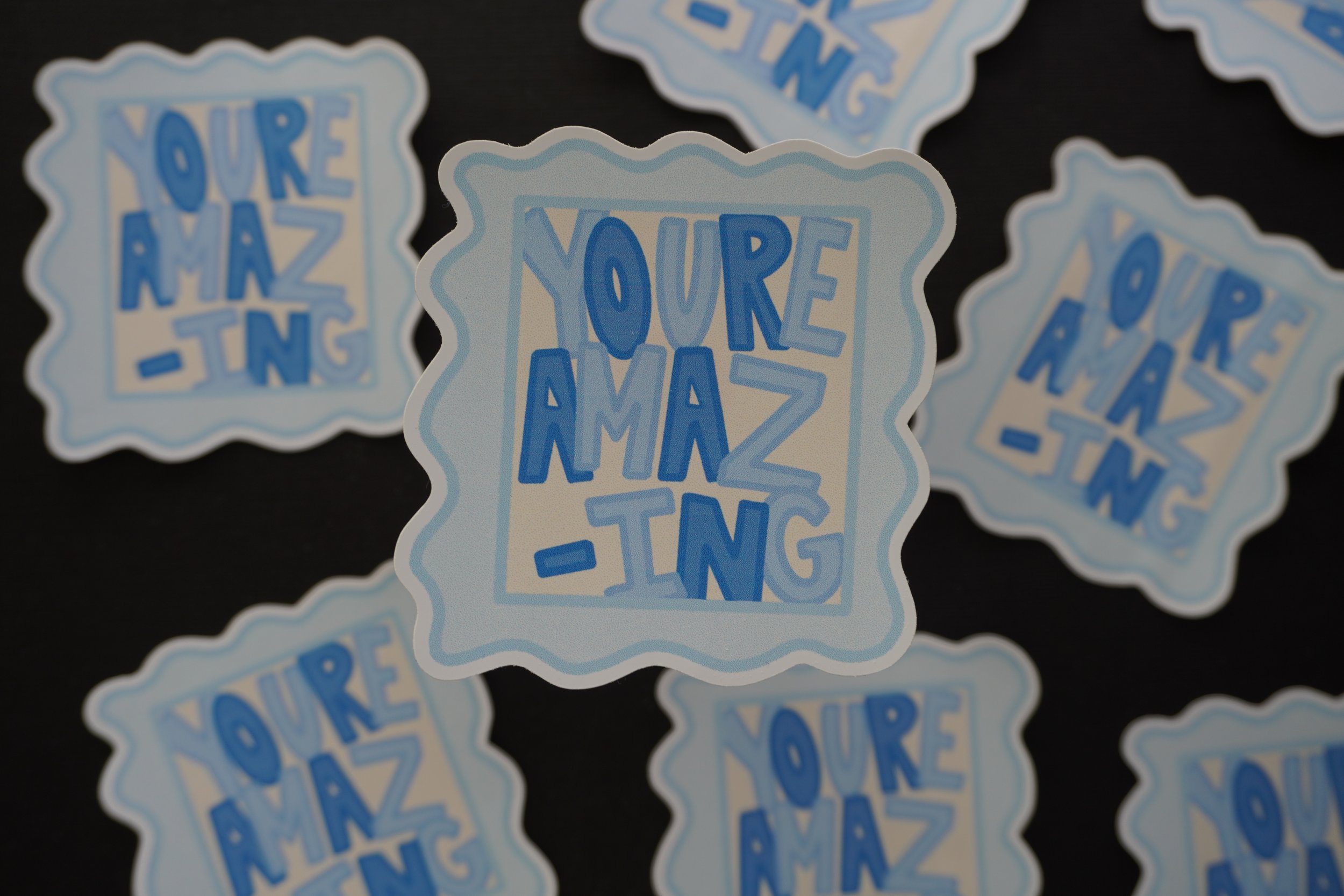 You're Amazing Stamp Sticker.JPG