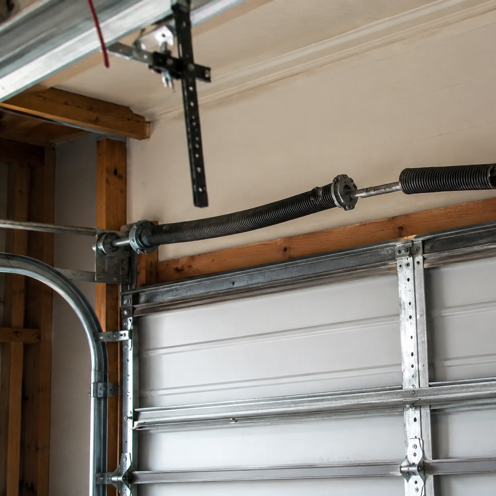 Loud Bang in the Garage and Now the Door Won't Lift — It's Almost Always a Broken Spring