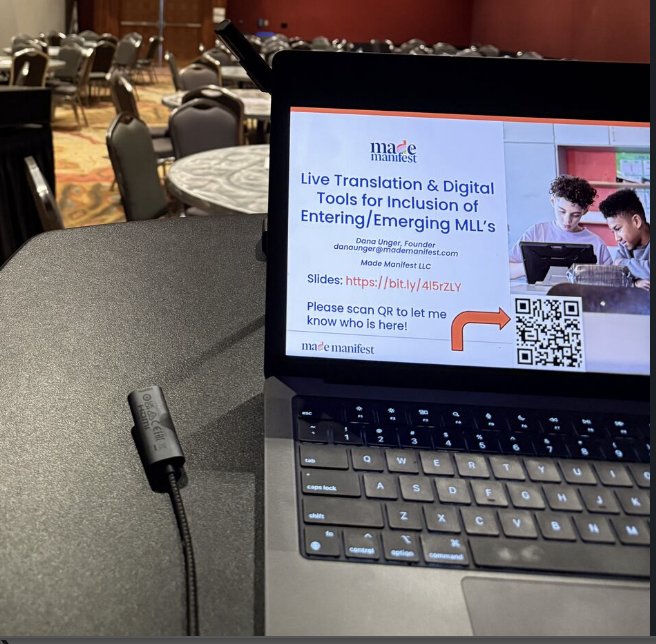 Presenting at ISTE 2025: Live Translation &amp; Digital Tools for Inclusion