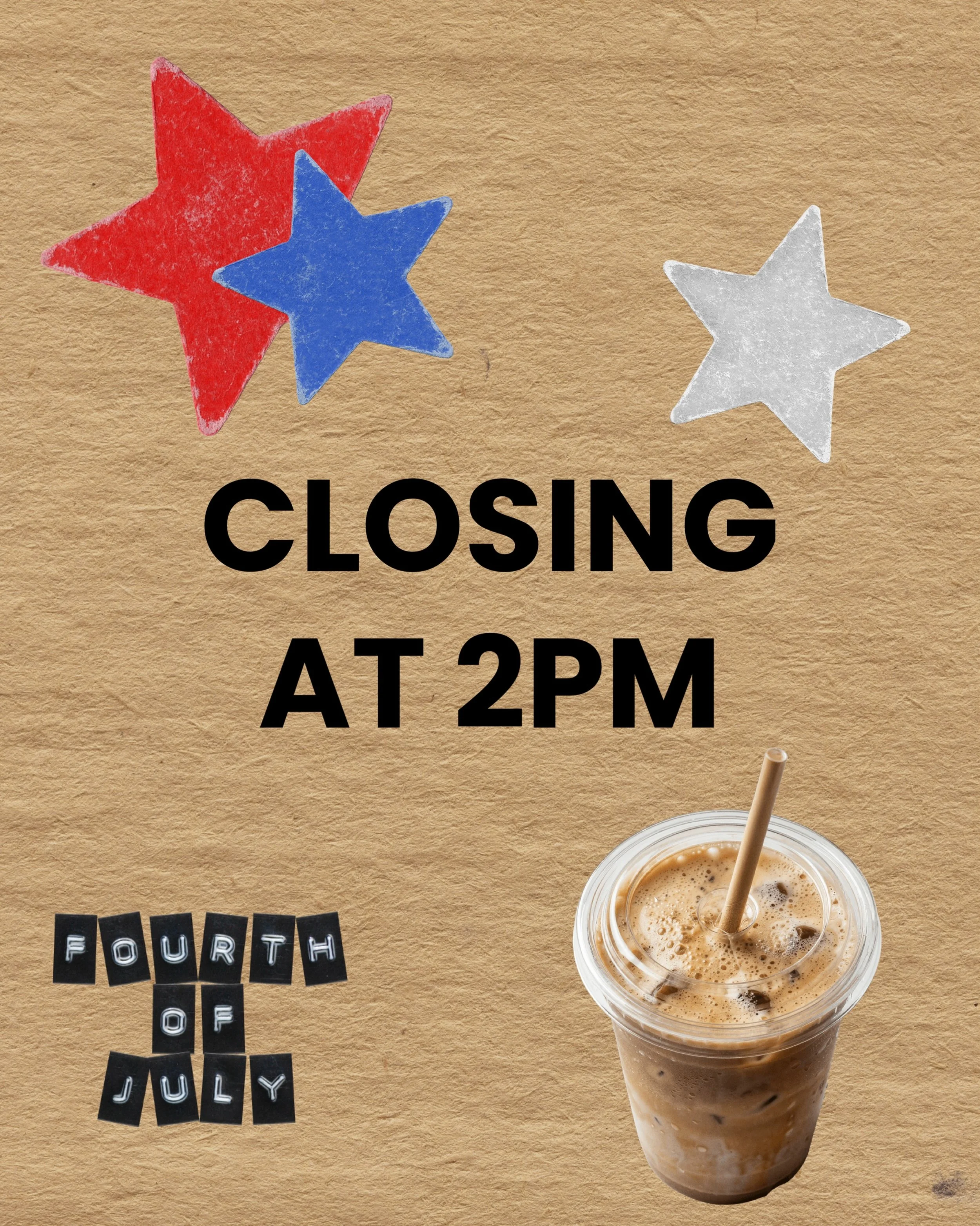 Good morning New Paltz! Closing at 2 so we can all enjoy the 4th. 🍓🍉🌭🍕