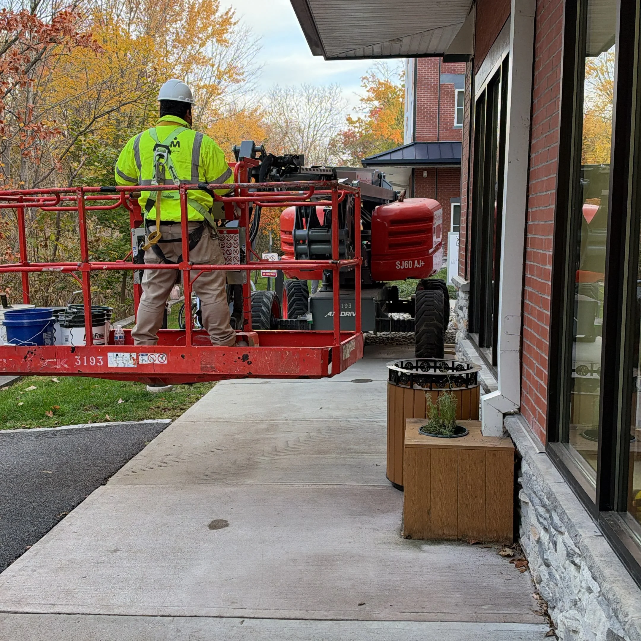 Are you visiting us this morning?  Please come around the mulberry side while some repairs are happening. Sorry.