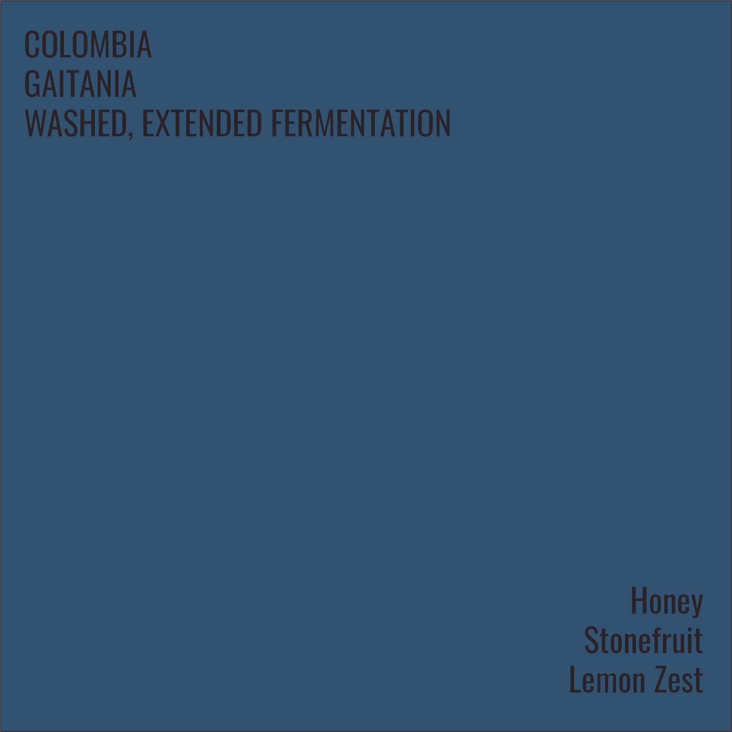 Colombia Gaitania Washed