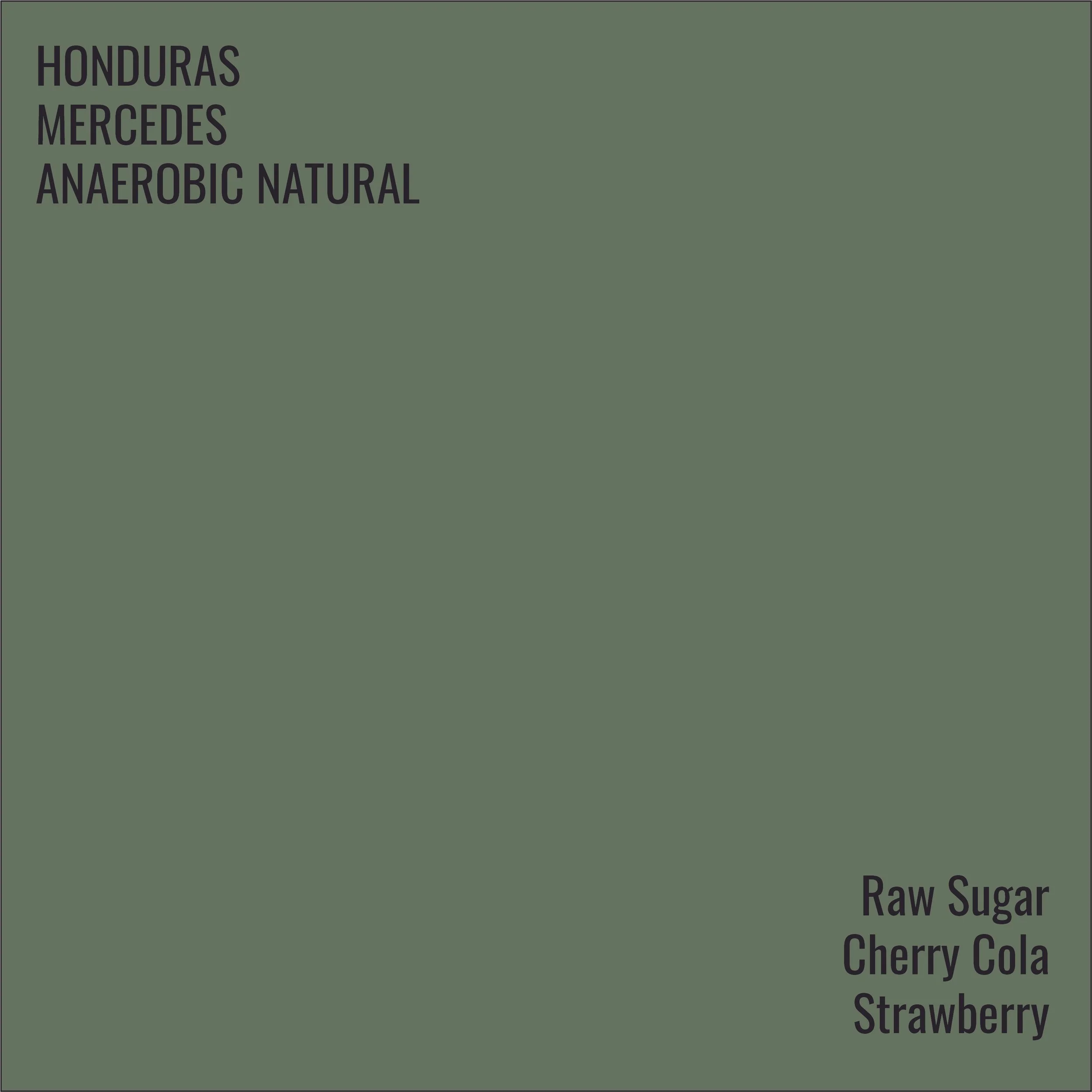 Honduras Mercedes Anaerobic Natural