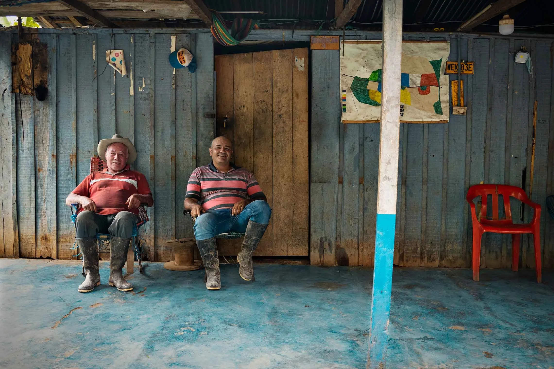 Colombia Relaxing after a hard day.jpg