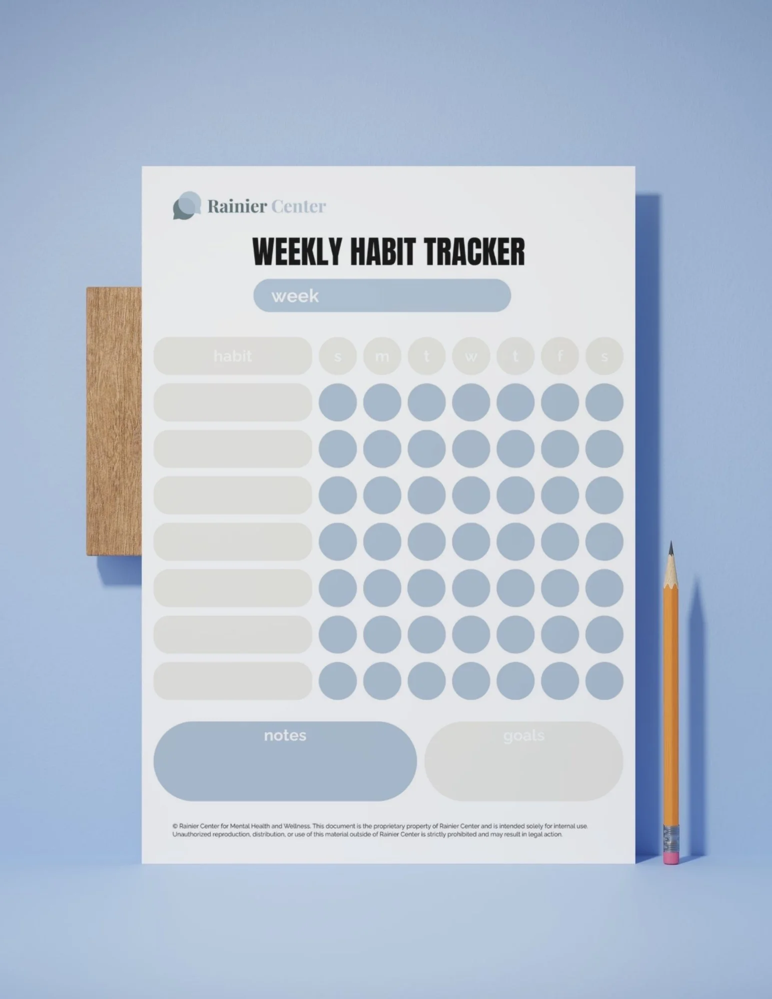 Weekly Habit Tracker