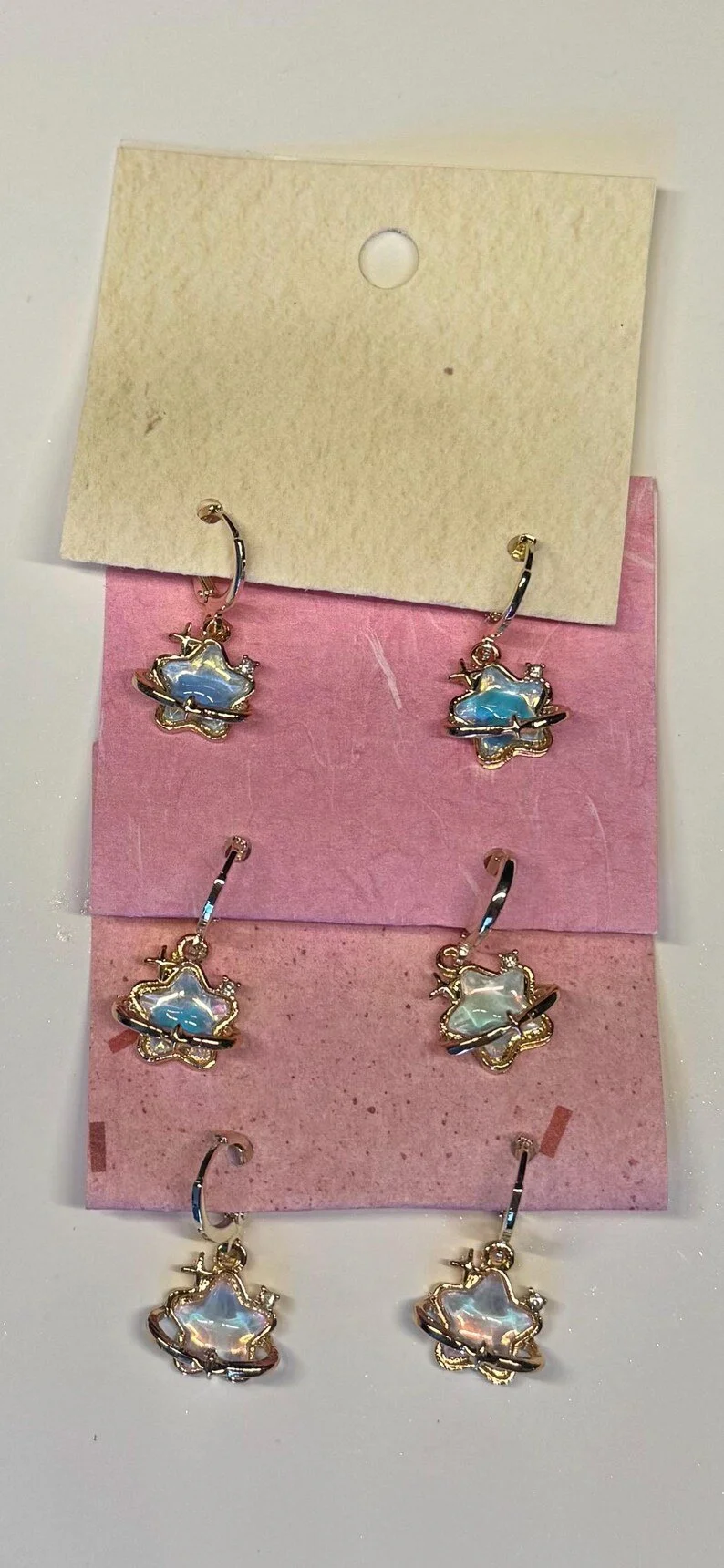 Celestial Star Flare Earrings