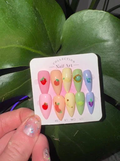Tutti Fruity - Reusable Press Ons