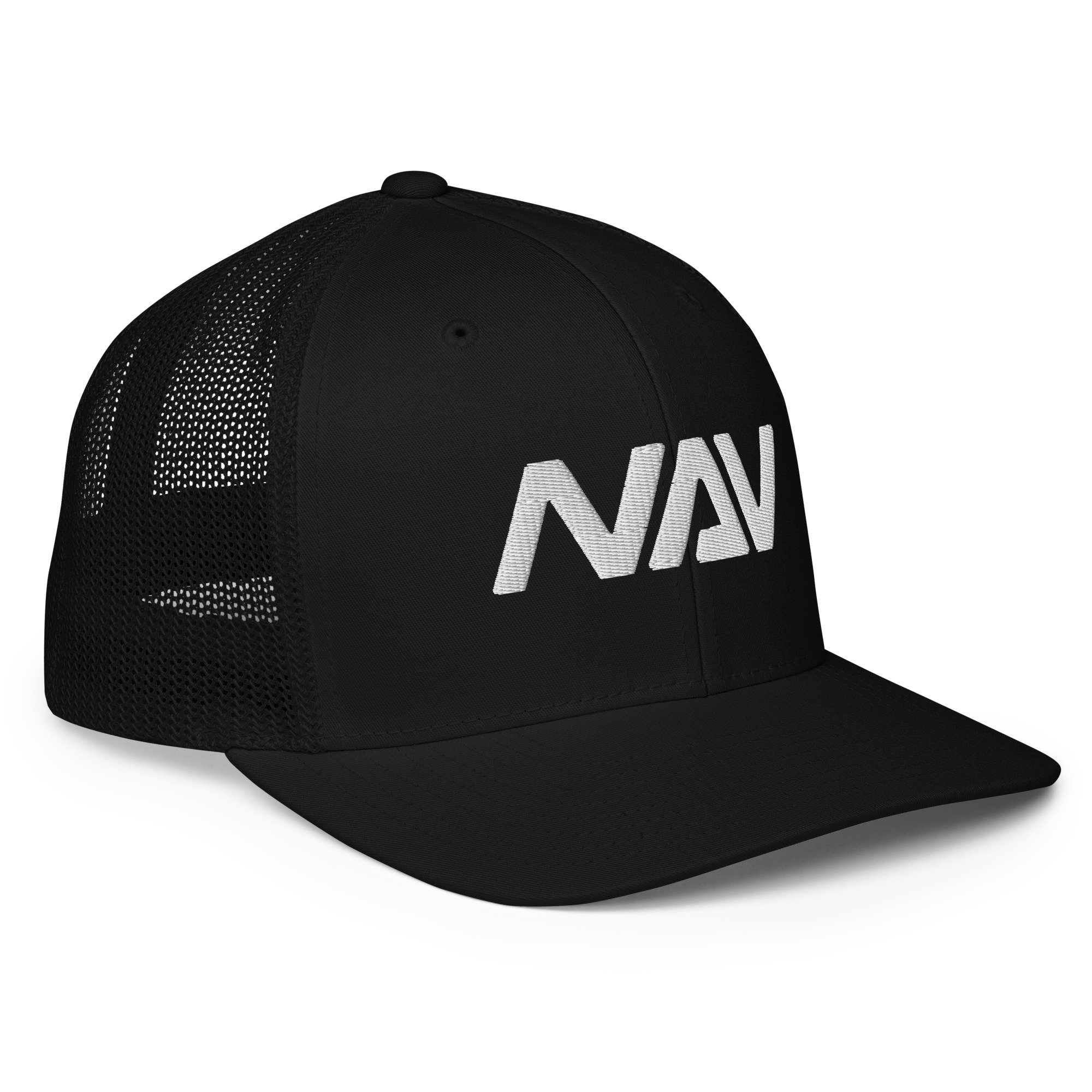 Closed-back trucker cap