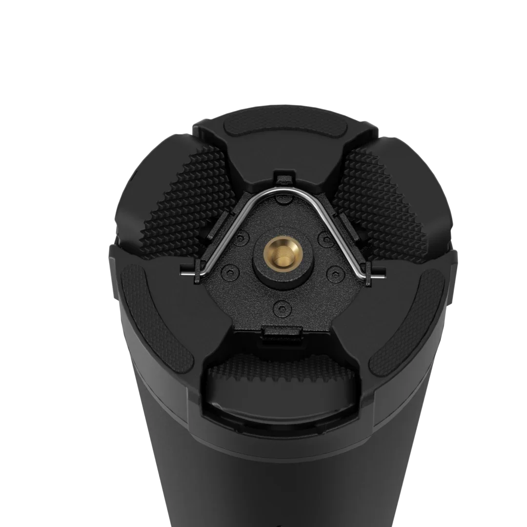 BougeRV T1 lantern base showing tripod mount