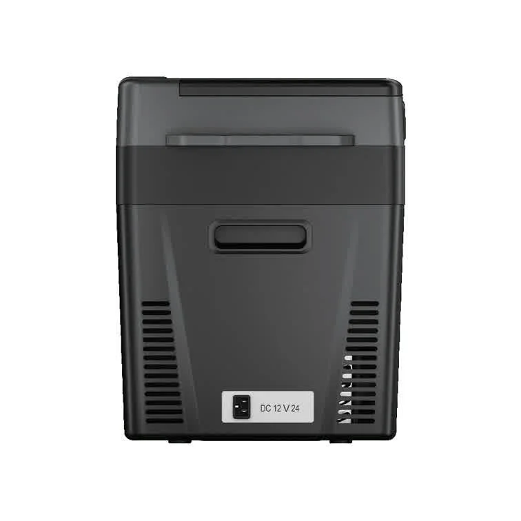 BougeRV CRPRO30 fridge freezer front view with control panel