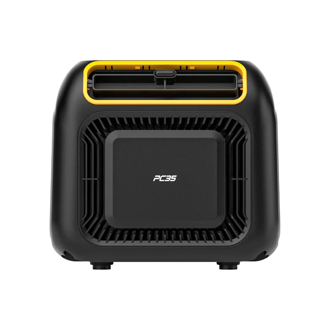 BougeRV PC35 air conditioner front vent close-up