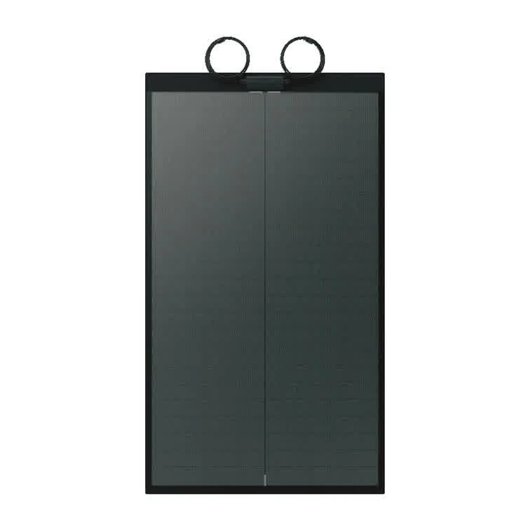 BougeRV Yuma 200W panel flat, front view