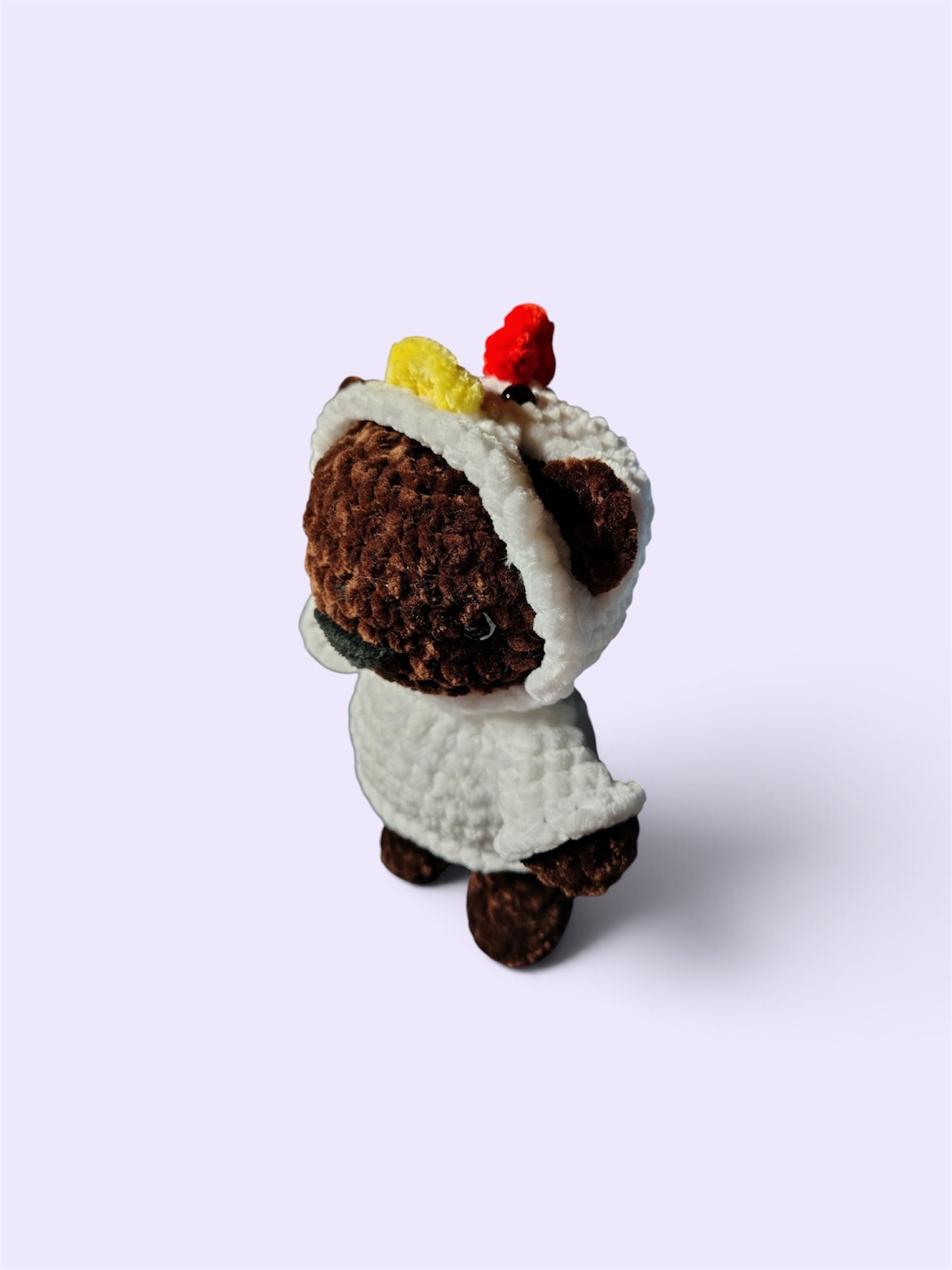 Bear in a Chicken Hoodie
