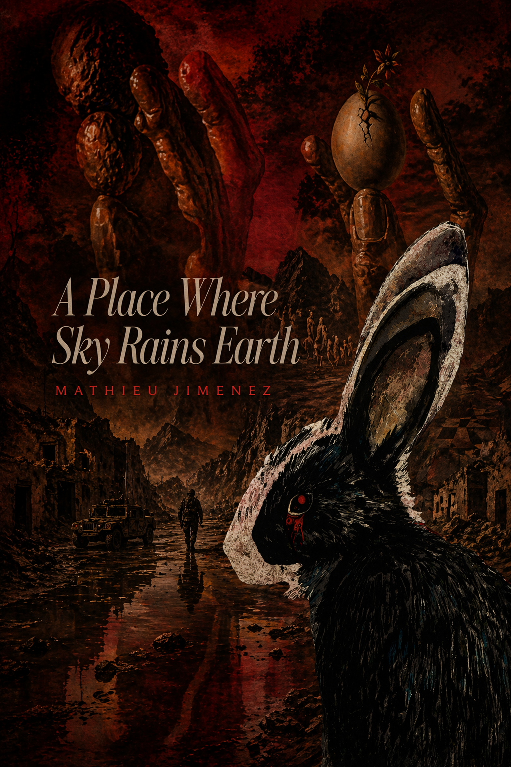 A Place Where Sky Rains Earth  AUTOGRAPH COPY