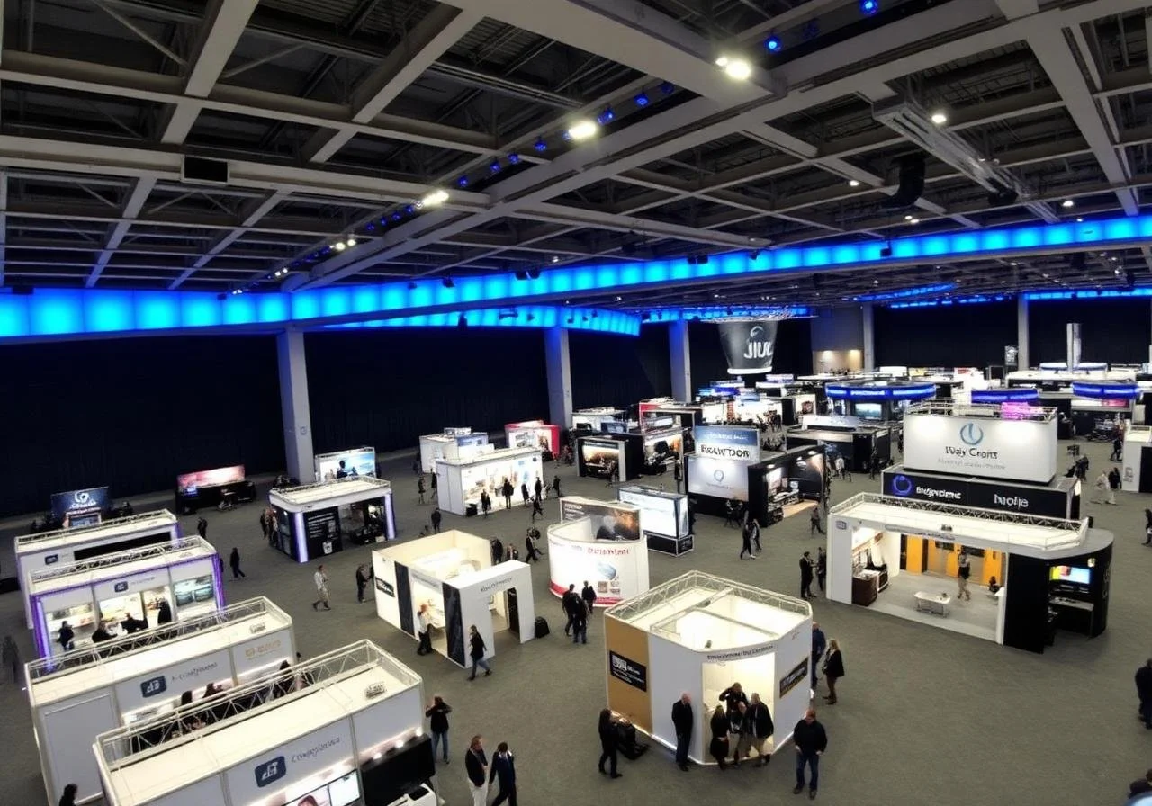 Convention Center with Commercial Phone Charging Solutions