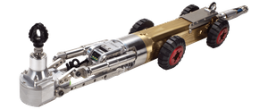 Aries Wolverine 2.0 self-propelled robotic electric cutting system shown in close-up on a white background.