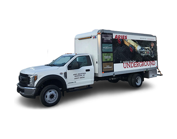 Truck-mounted mainline sewer inspection system used for pipeline video inspection and rehabilitation services.