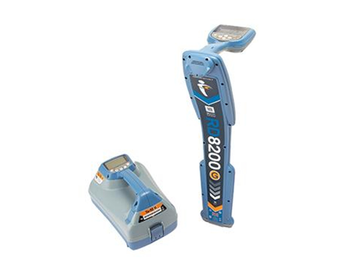 Radiodetection RD8200 precision locator receiver and transmitter with built-in GPS.
