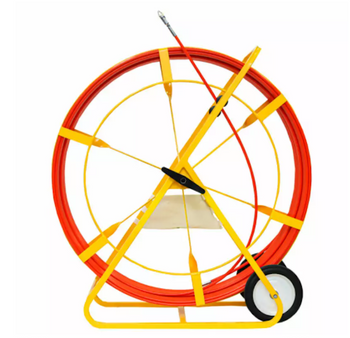 Jameson Big Buddy Duct Conduit Rodder reel, a heavy-duty non-conductive rodder for manhole-to-manhole work.