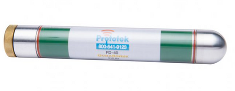 Prototek FD-40 DuraSonde sonde transmitter used for locating underground pipes and utility lines.