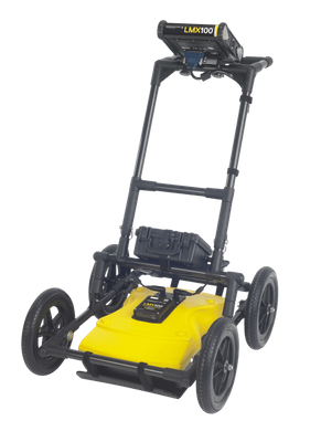 Radiodetection LMX100 ground penetrating radar cart used to locate metallic and non-metallic underground utilities.