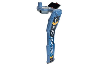 Radiodetection RD8200SG precision locator with integrated GPS and RTK for survey-grade positioning.