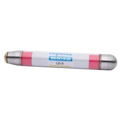 Long-range sonde transmitter engineered for deep and extended underground locating.