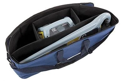 Soft carry bag designed to hold a CAT, Genny, and their accessories.