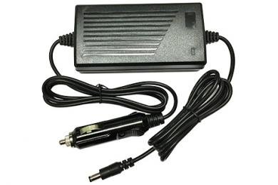 Automotive charger used to charge a transmitter rechargeable battery pack from a cigarette lighter socket.