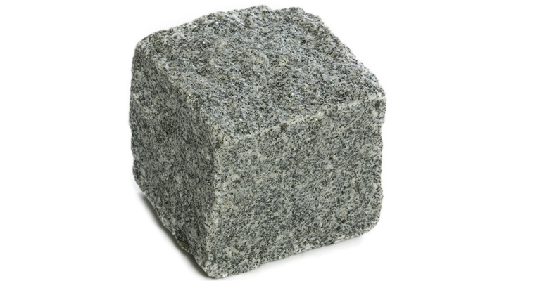 Pavé granit gris foncé