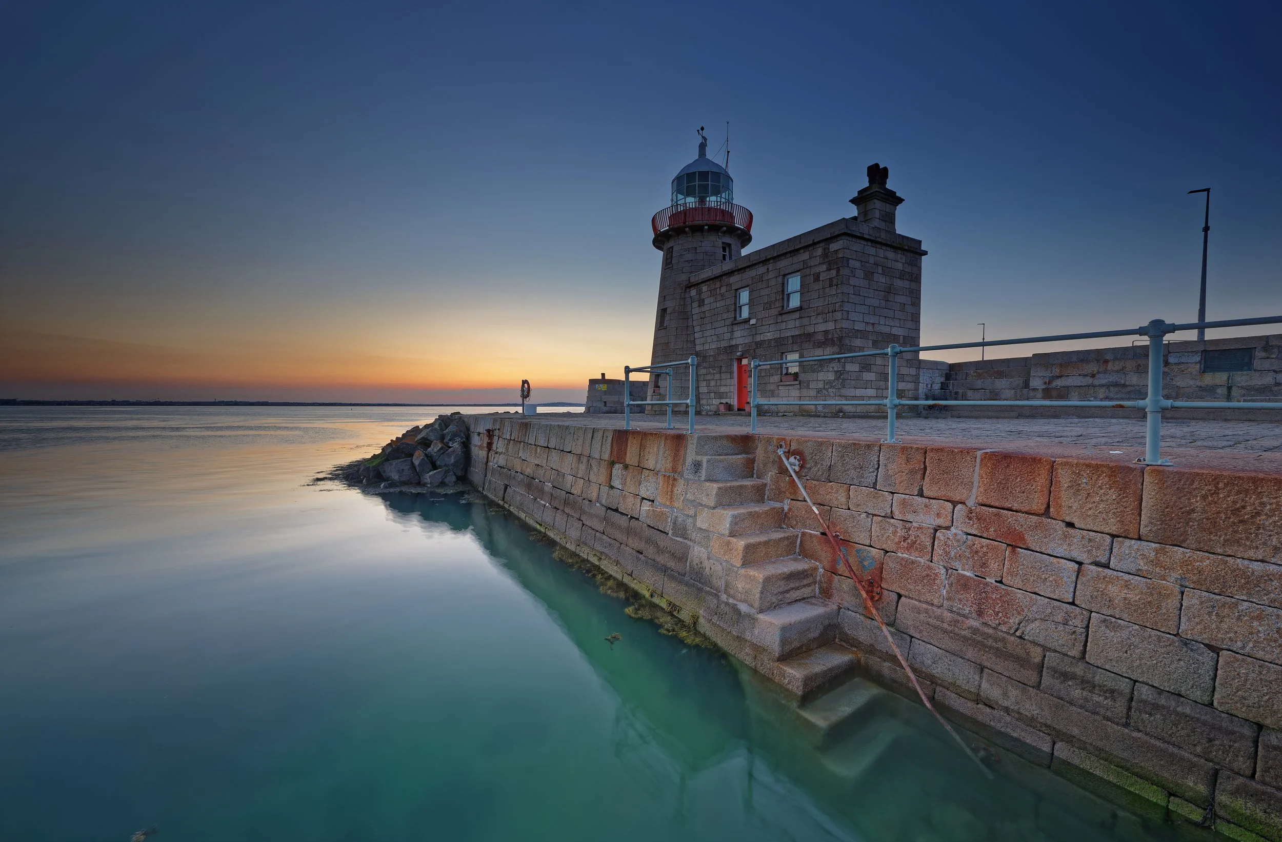 Sunset at Dublin Bay Lighthouse