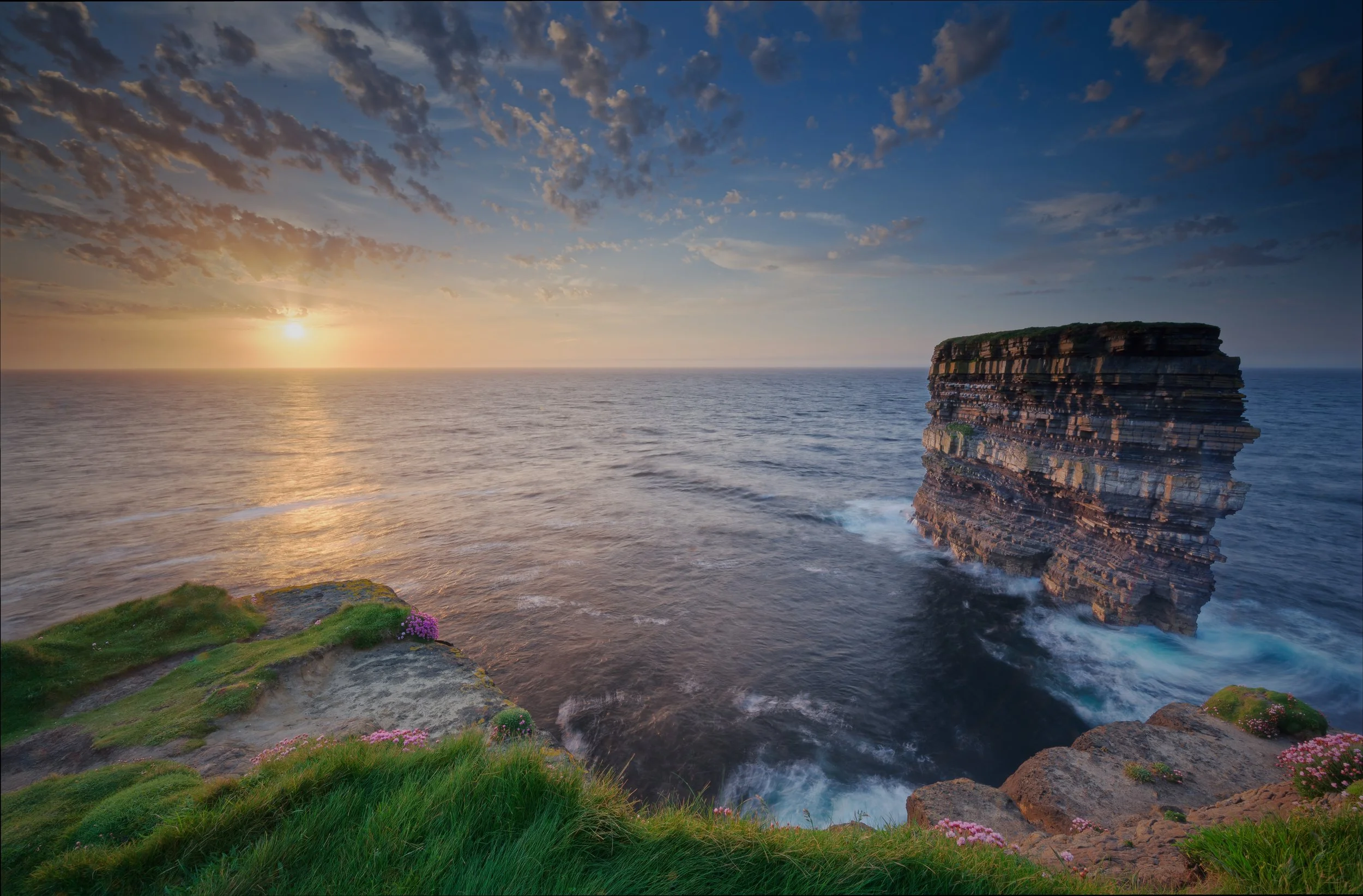 Sundown and Downpatrick Head