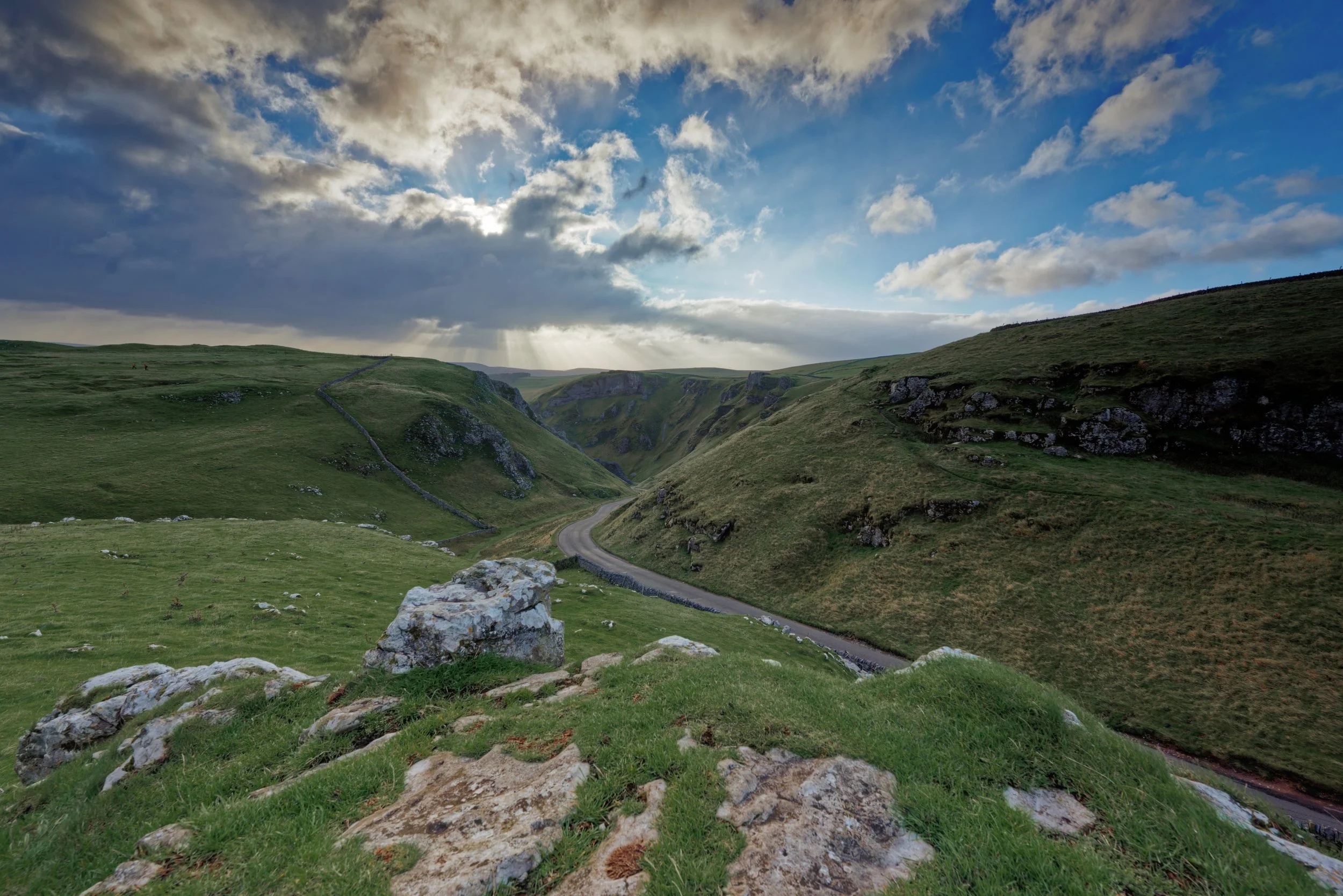 Waking at Winnats Pass