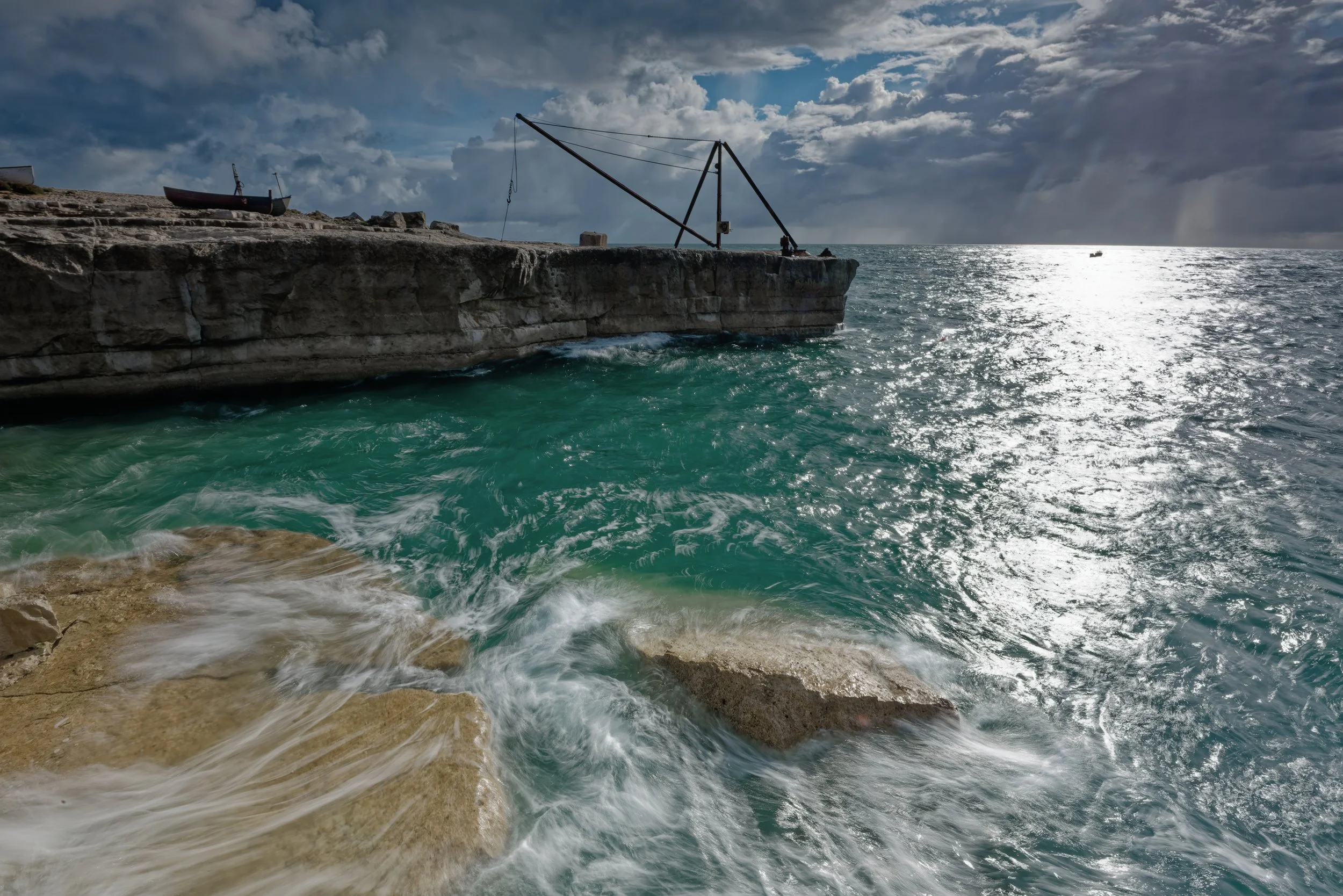 Passing Storm at Pulpit Rock