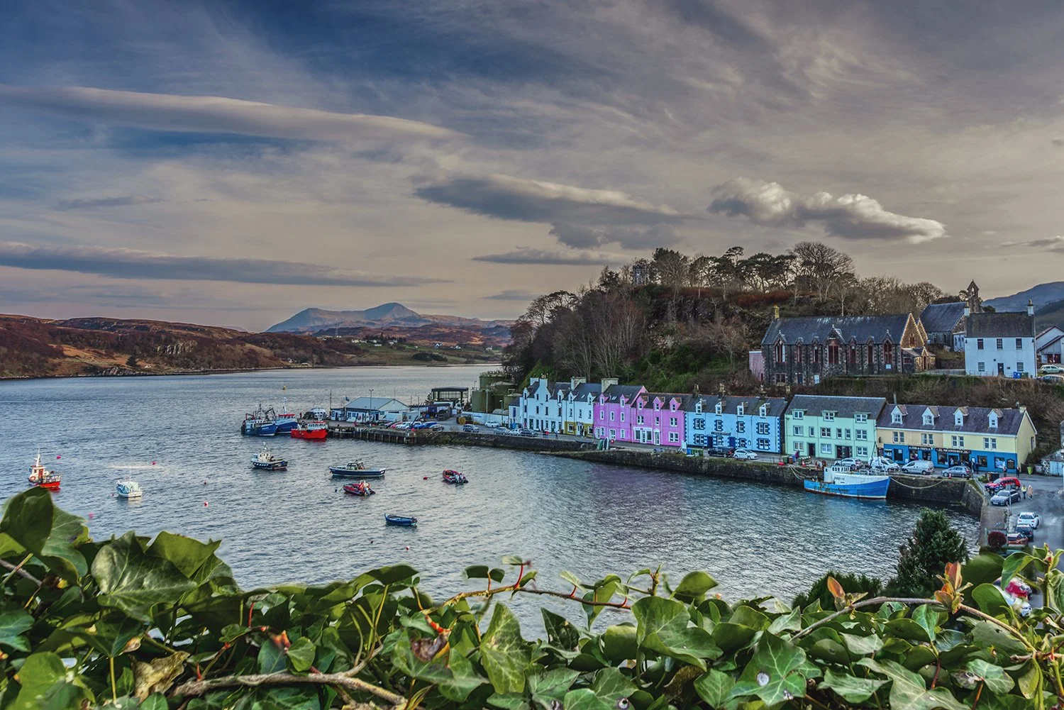 Colours of the Highlands, Portree Harbour