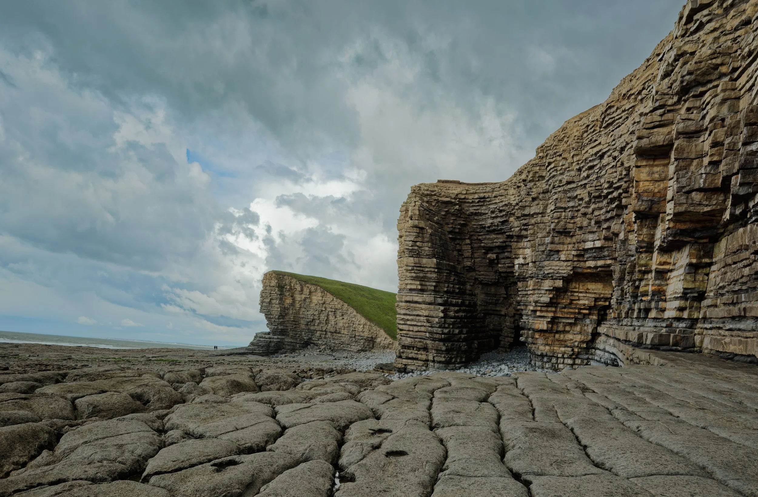 Layers of Time at Nash Point, South Wales