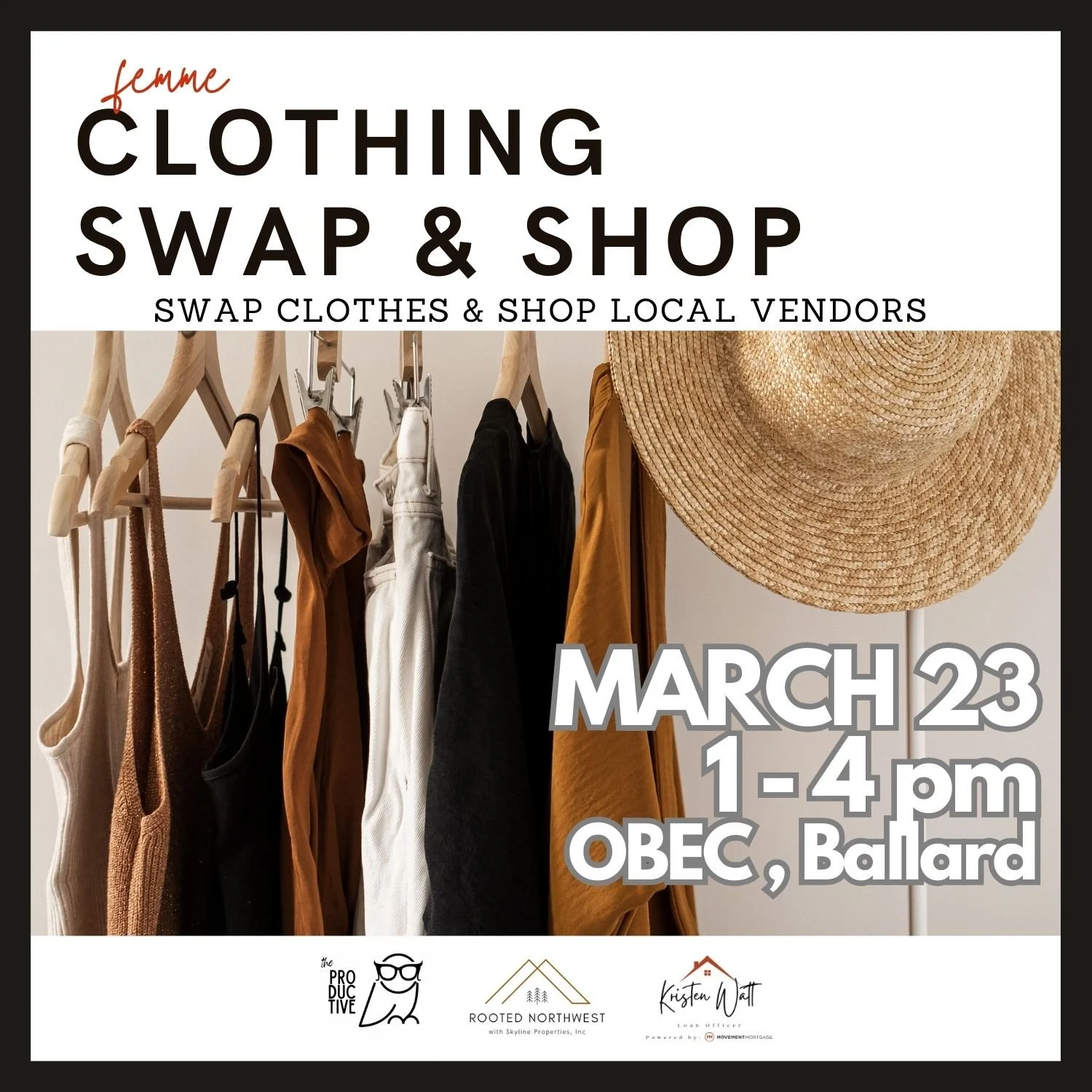 Femme Clothing Swap & Shop