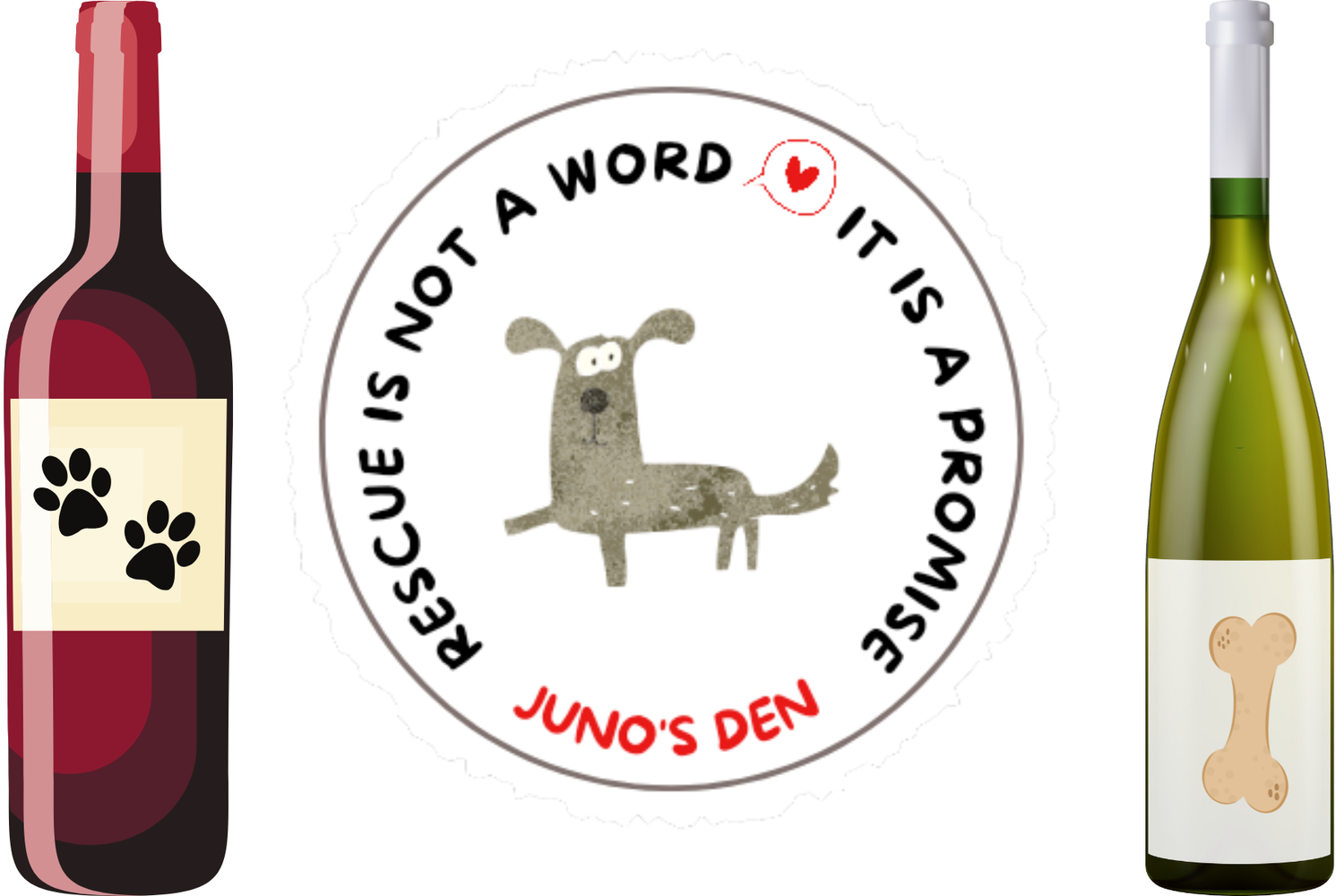 Wine & Wags: A Fundraiser for Juno's Den
