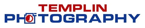 Templin Photography logo with the word 'Templin' in red and 'Photography' in blue, featuring a camera icon within the letter 'O' in 'Photography'.