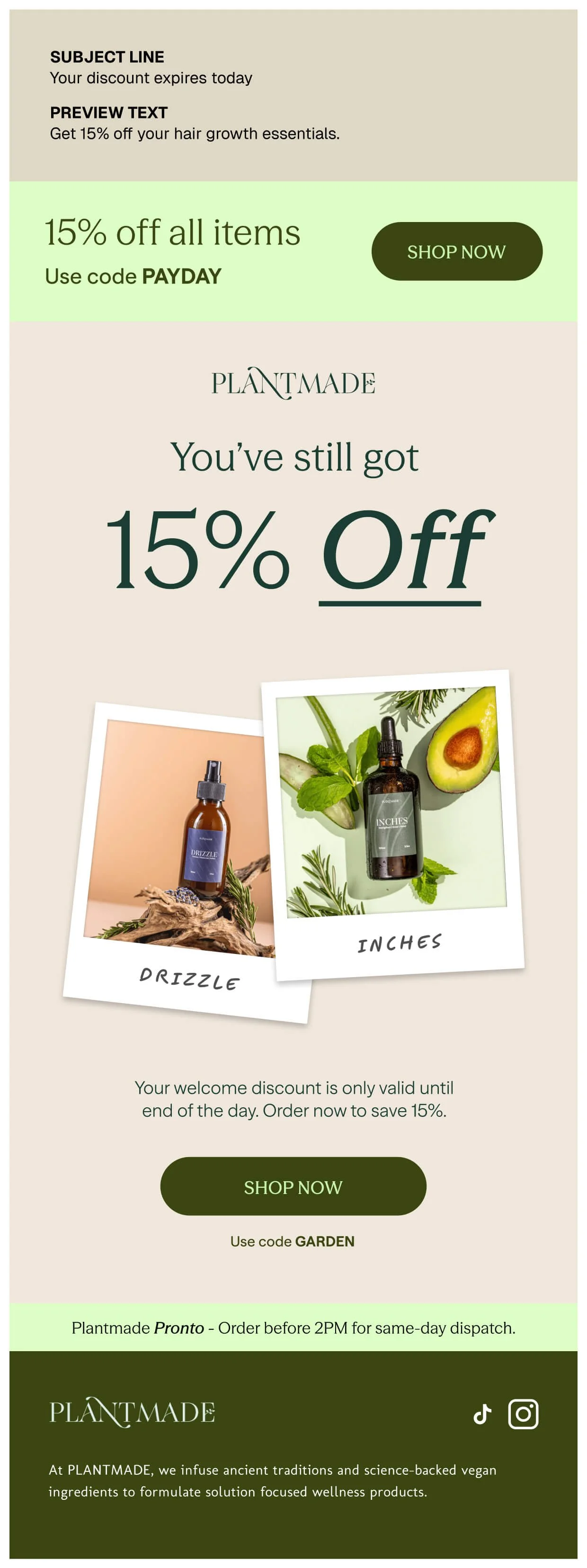 Plantmade Email 1